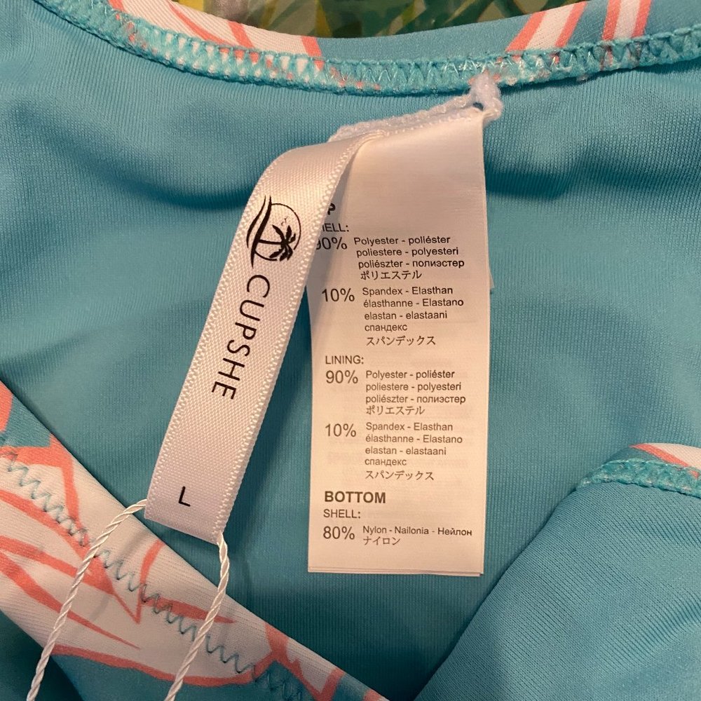 Cupshe Wrap Drawstring Mid Waisted Bikini Bottom - Picture 5 of 5